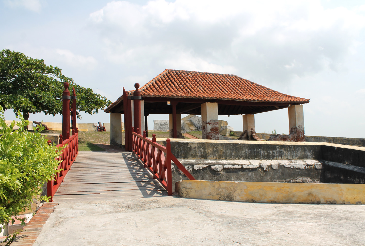 tierra bomba - boca chica - bateria del angel san rafael